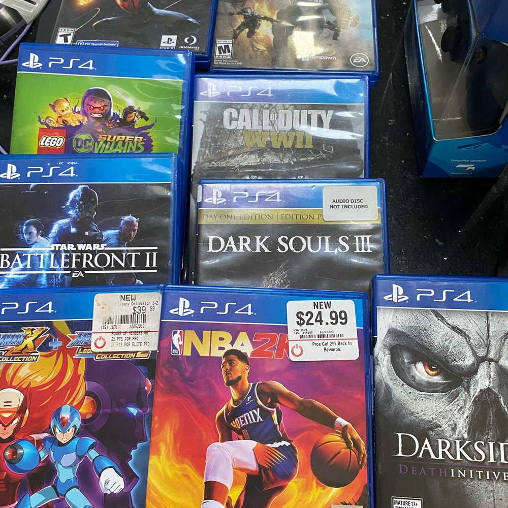 PlayStation 4 games bundle